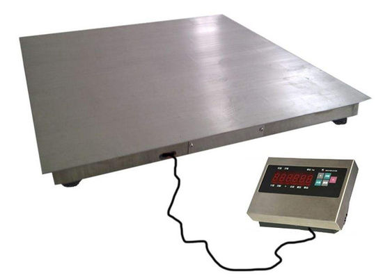 Electronic Brushed Stainless Steel Platform Scale