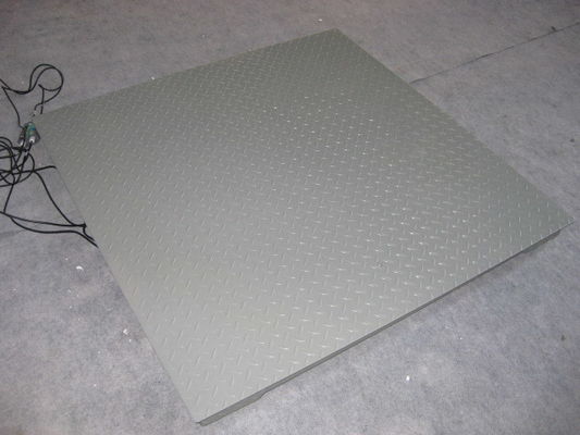 Checker Plate Platform 1200×15mm 3 Tons Floor Weighing Scales