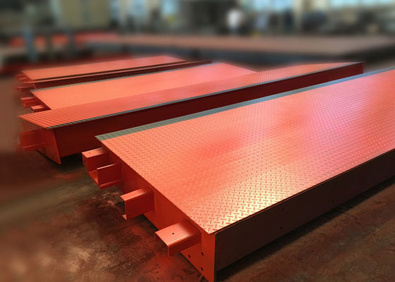60t 10kg Accuracy U Beam Design Weighbridge Scale