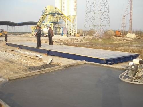 60t 10kg Accuracy U Beam Design Weighbridge Scale