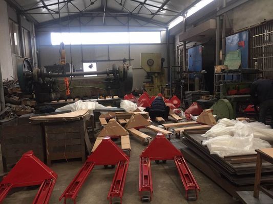 Heavy Duty Mild Steel Pallet Truck Scales With Hand Brake