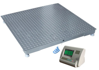 1.2×1.2m 3 tonnes de balances de plancher sans fil