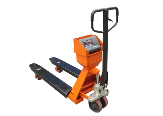 Type 1,5 échelles d'U de Ton Hand Pallet Truck Weighing