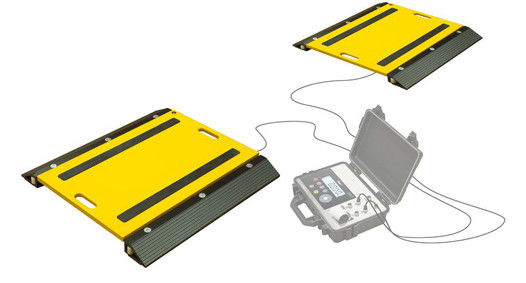 40T charge évaluée Axle Weighing Scales portatif ultra mince